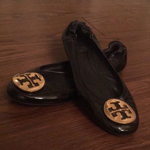 TORY BURCH black flats